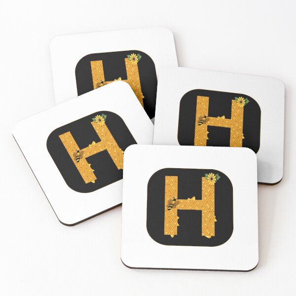 Item preview, Alphabet H Honeycomb Bee designed and sold by Fas Designs.