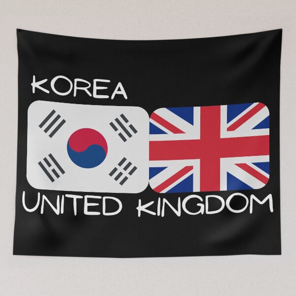 Item preview, Korean British - Korea And United Kingdon designed and sold by theKoreanRage.