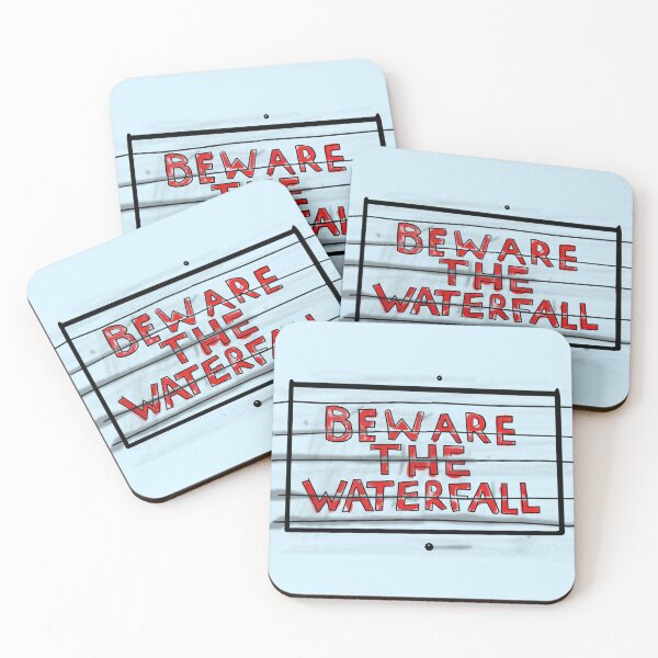 Item preview, BEWARE THE WATERFALL designed and sold by andrewgyne.