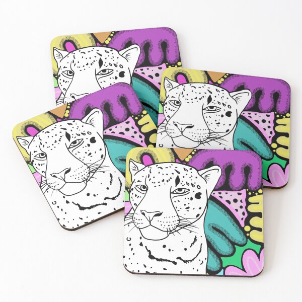 Item preview, Leopard Shapes  designed and sold by Shakirabellart.