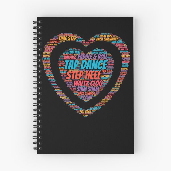 Item preview, Tap Dance Heart I Tap Dancing Basic Terms designed and sold by Dubbra.