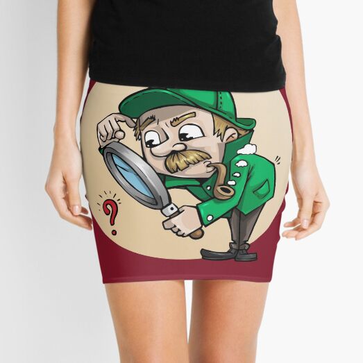 Detective solving mysteries Mini Skirt