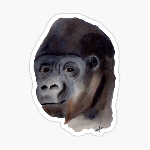 Kind Gorilla Sticker