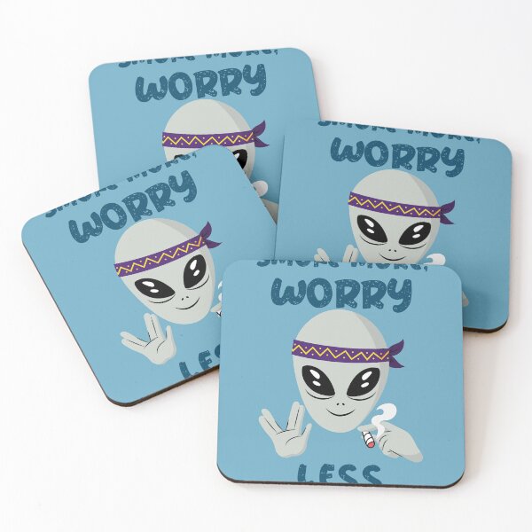 Item preview, Smoke more, Worry less designed and sold by StonerAesthetic.