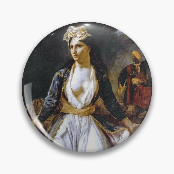 Item preview, Greece on the Ruins of Missolonghi (La Grèce sur les ruines de Missolonghi) by Eugène Delacroix 1826 designed and sold by covenapparel.