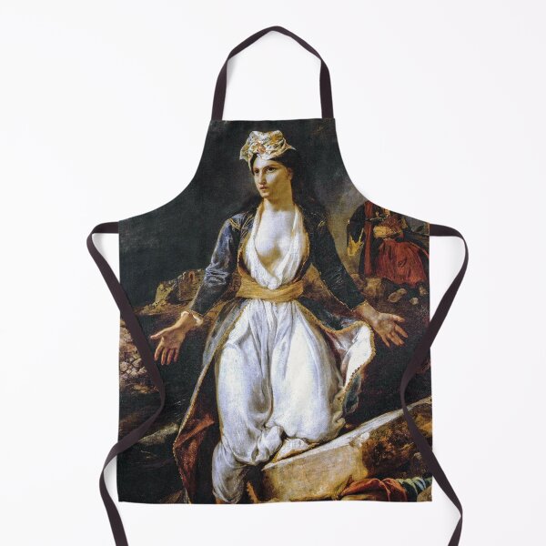 Item preview, Greece on the Ruins of Missolonghi (La Grèce sur les ruines de Missolonghi) by Eugène Delacroix 1826 designed and sold by covenapparel.