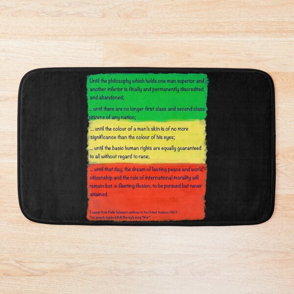 Item preview, Excerpt from Haile Selassie’s address to the United Nations 1963 This speech inspired Bob Marley’s song “War designed and sold by Artonmytee.