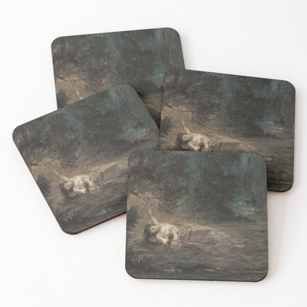 Item preview, The Death of Ophelia by Eugène Delacroix Famous painting designed and sold by covenapparel.