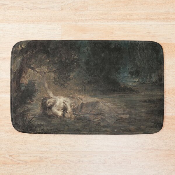 Item preview, The Death of Ophelia by Eugène Delacroix Famous painting designed and sold by covenapparel.