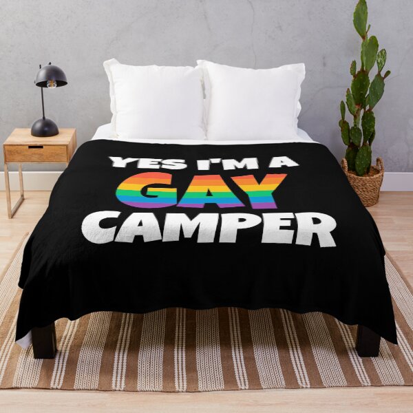 Item preview, Rainbow Gay Camper Yes I am designed and sold by razvigod.