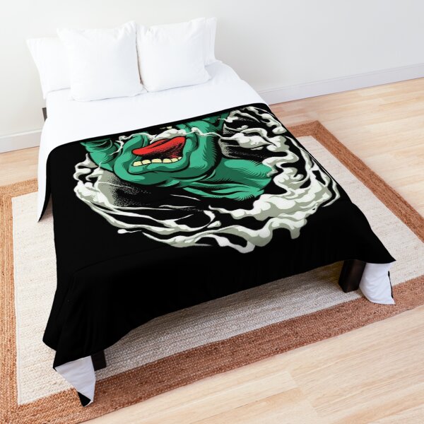 santa cruz sign - skateboards Comforter