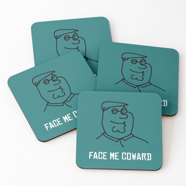 Item preview, CallMeCarson-Jackbox "Face me coward" designed and sold by Scratch-Merch.