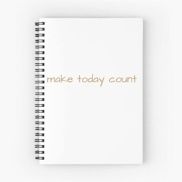 Item preview, make today count designed and sold by SpicyCherrys.