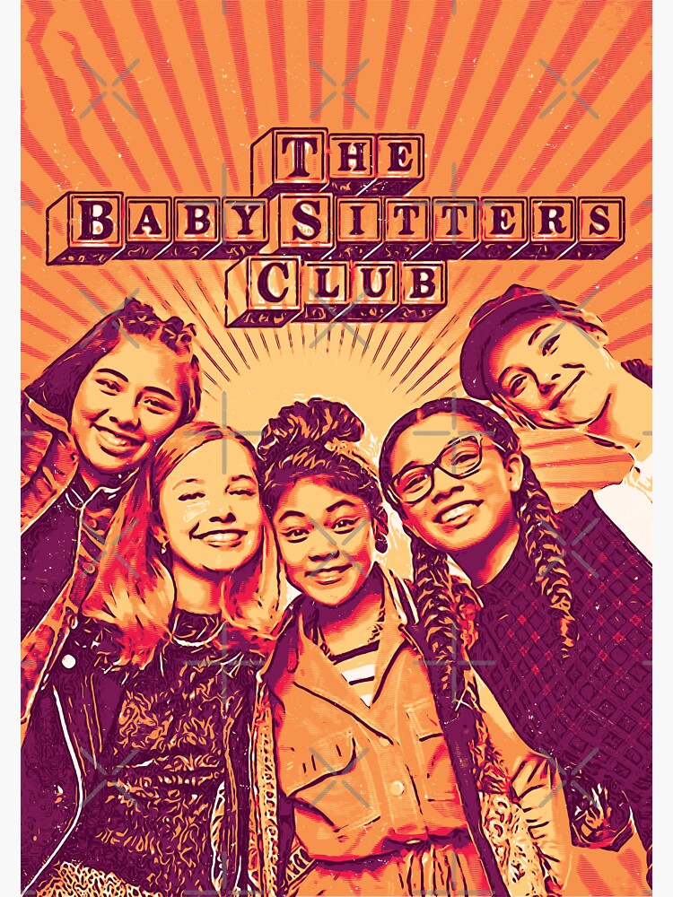 the-babysitters-club-the-baby-sitters-club-tee-sticker-for-sale-by