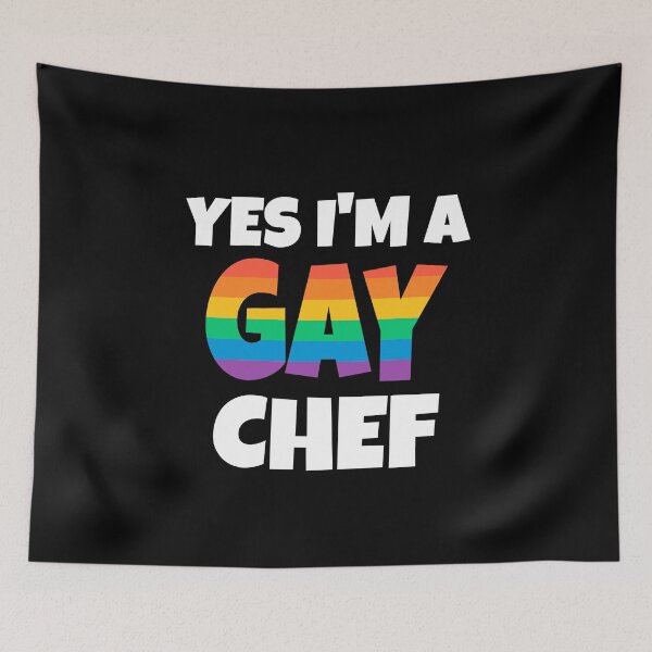 Item preview, Rainbow Gay Chef Yes I am designed and sold by razvigod.