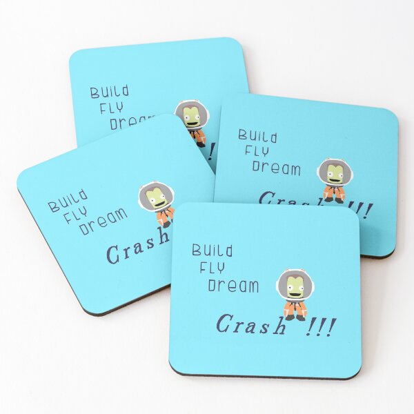 Item preview, Kerbal space program , Build fly dream crash !!! , KSP , Funny Saying designed and sold by Mekoooo.