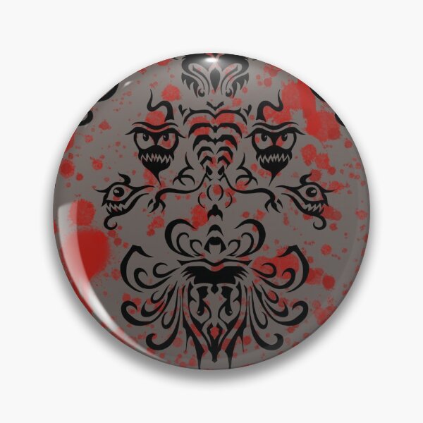 Item preview, Blood spattered wallpaper  designed and sold by lauranmt.