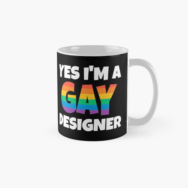 Item preview, Rainbow Gay Designer Yes I am designed and sold by razvigod.