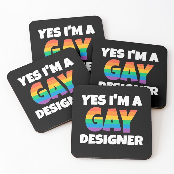 Item preview, Rainbow Gay Designer Yes I am designed and sold by razvigod.