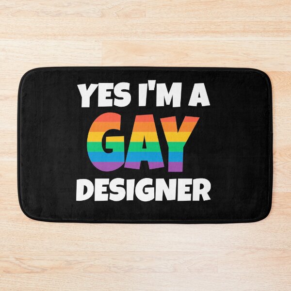 Item preview, Rainbow Gay Designer Yes I am designed and sold by razvigod.