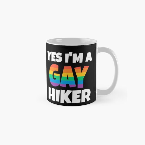 Item preview, Rainbow Gay Hiker Yes I am designed and sold by razvigod.