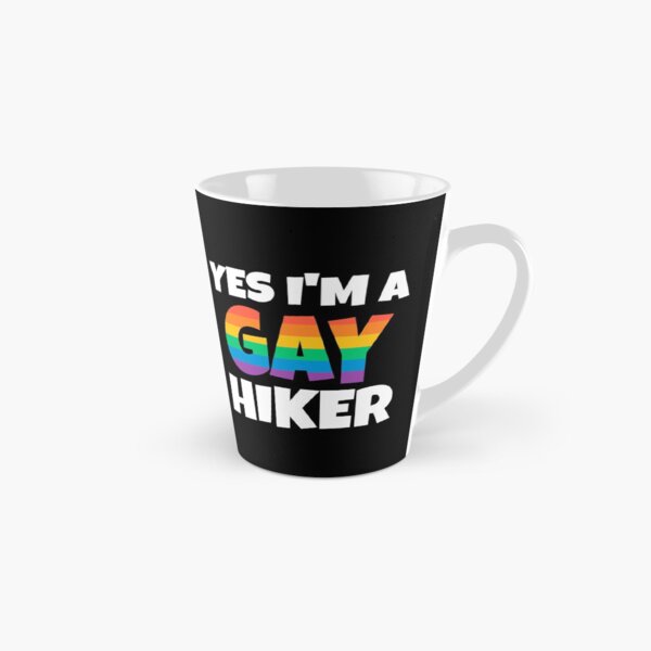 Vista previa del artículo con la obra «Rainbow Gay Hiker Sí, lo soy», diseñado y vendido por razvigod.