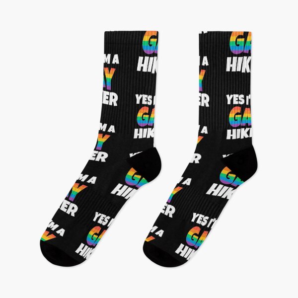 Item preview, Rainbow Gay Hiker Sí, lo soy designed and sold by razvigod.