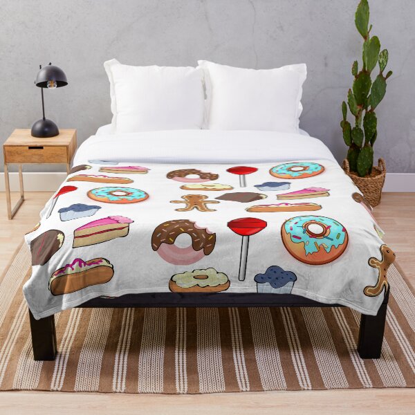 Aperçu de l'œuvre friandises sucrées, stickers muffin gâteau beignet créée et vendue par charmingthreads.