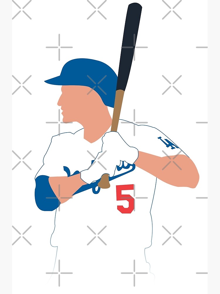 Corey Seager Poster Los Angeles Dodgers MVP Baseball Canvas