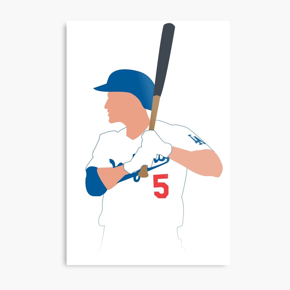 corey seager jersey number Sticker for Sale by madisonsummey