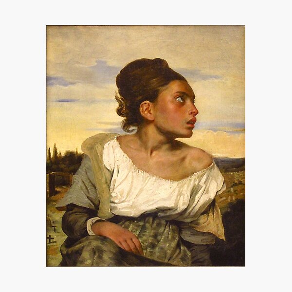 Artikel-Vorschau von Das Waisenmädchen auf dem Friedhof von Eugène Delacroix, designt und verkauft von covenapparel.