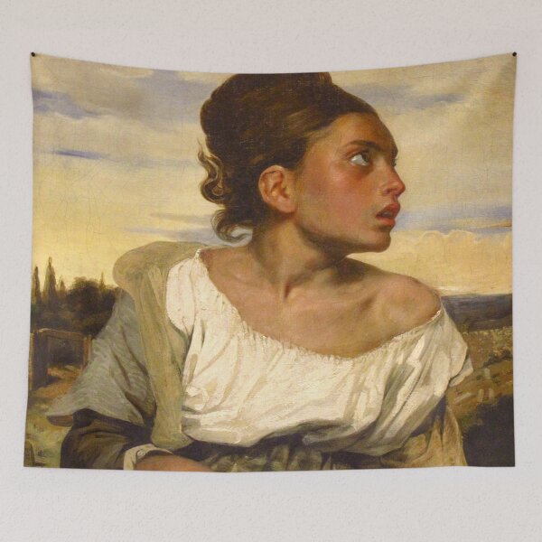 Item preview, The Orphan Girl at the cemetery by Eugène Delacroix designed and sold by covenapparel.