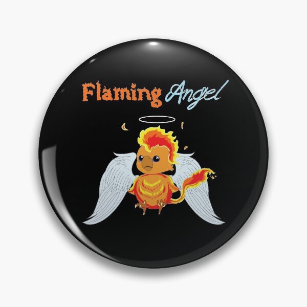 Item preview, Flaming Angel v1 designed and sold by Puggsley0216.