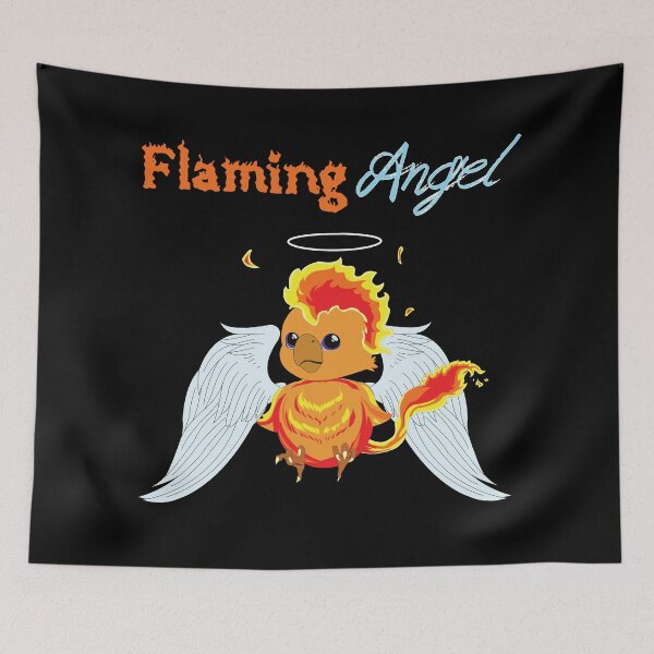 Item preview, Flaming Angel v1 designed and sold by Puggsley0216.