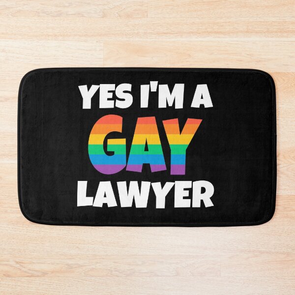Item preview, Rainbow Gay Lawyer Yes I am designed and sold by razvigod.