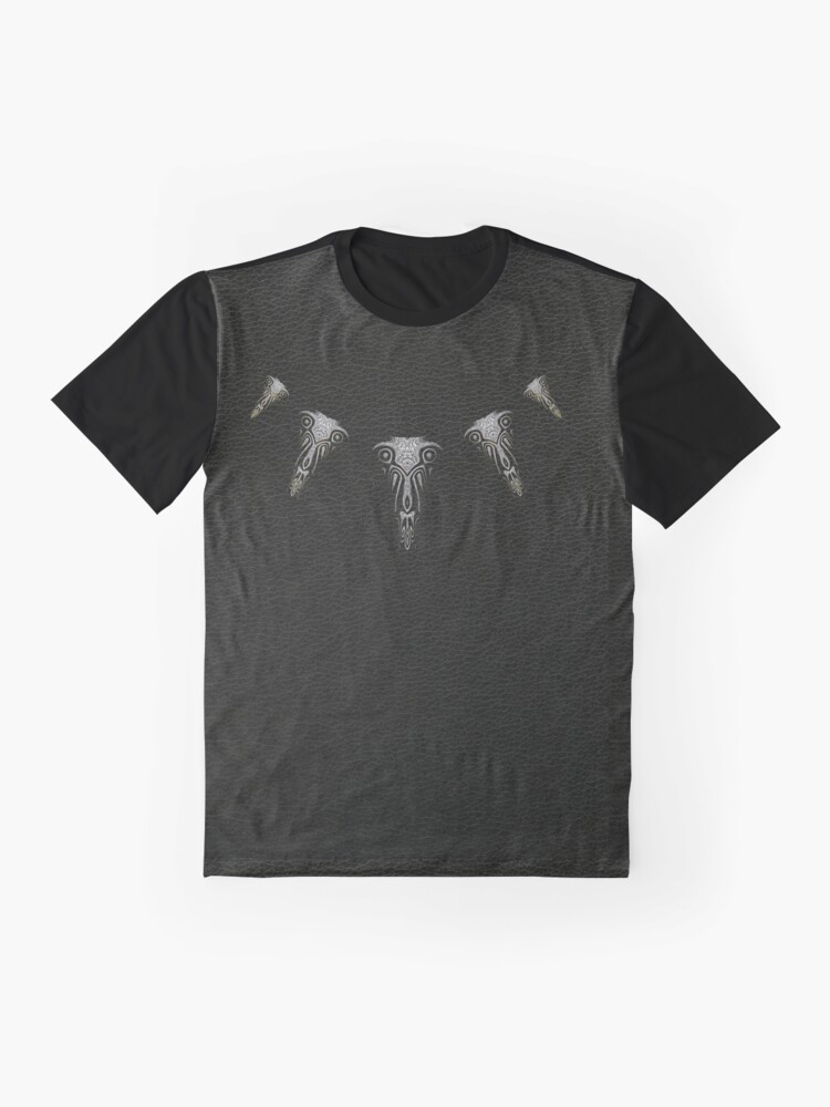 Alternate view of Wakanda Forever (Silver) Graphic T-Shirt