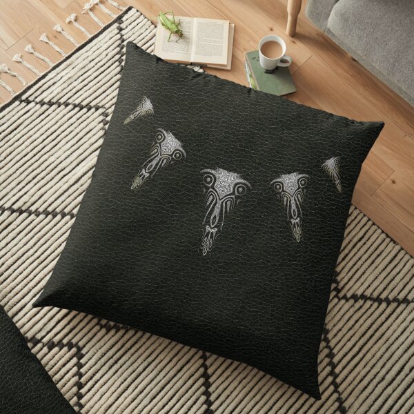 Wakanda Forever (Silver) Floor Pillow