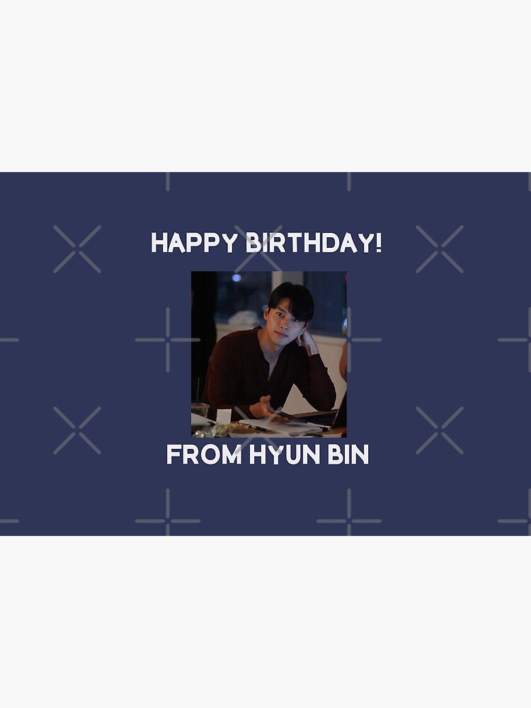 Happy Birthday From Hyun Bin by kpopkdramamerch