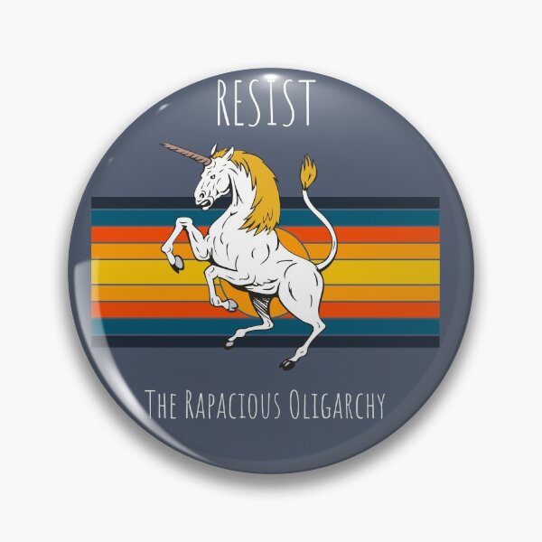 Item preview, RESIST, Unicorn designed and sold by hausofbutterfly.