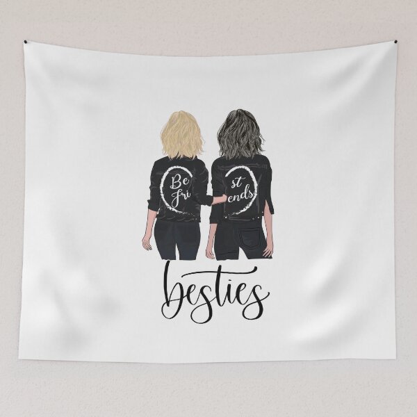 Item preview, Besties Friends, Best friends, Cheer to besties designed and sold by cookiemasterpj.