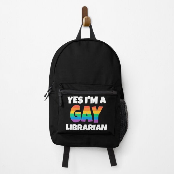 Item preview, Rainbow Gay Librarian Yes I am designed and sold by razvigod.