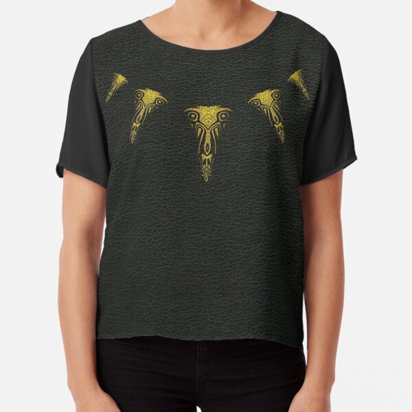 Wakanda Forever (Gold) Chiffon Top