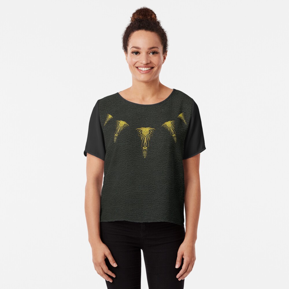Wakanda Forever (Gold) Chiffon Top