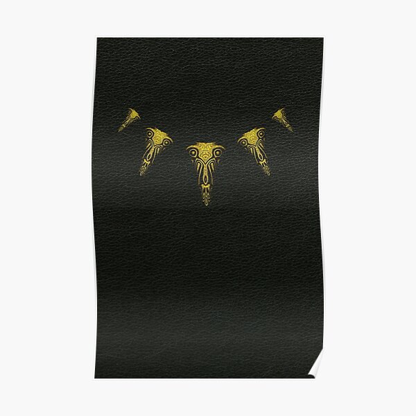 Wakanda Forever (Gold) Poster