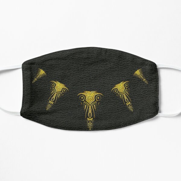 Wakanda Forever (Gold) Flat Mask