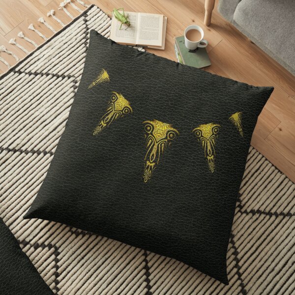 Wakanda Forever (Gold) Floor Pillow