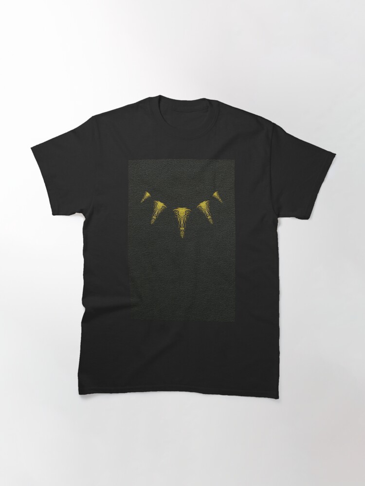 Alternate view of Wakanda Forever (Gold) Classic T-Shirt