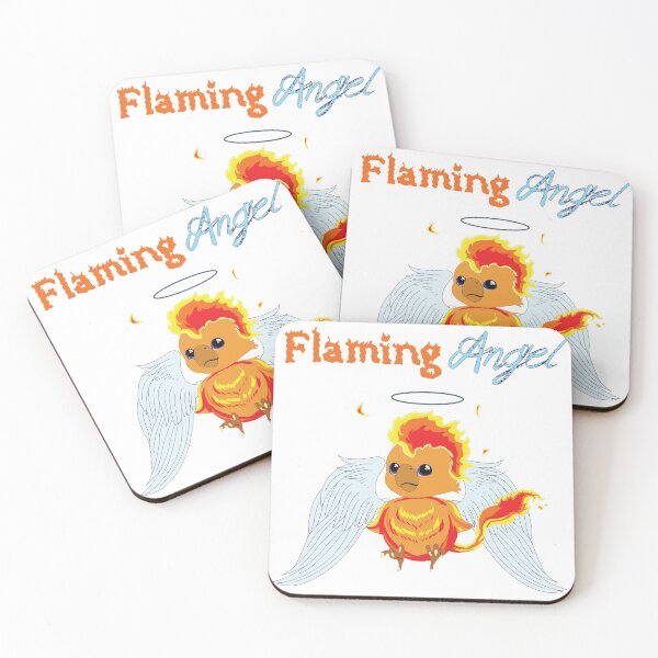 Item preview, Flaming Angel v2 designed and sold by Puggsley0216.