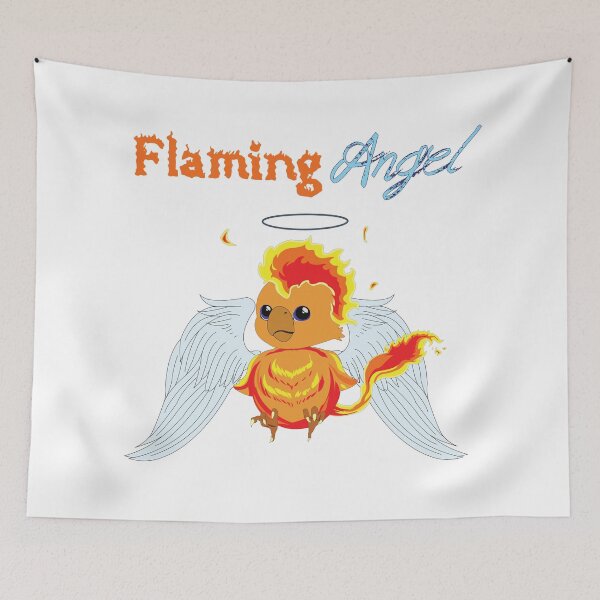 Item preview, Flaming Angel v2 designed and sold by Puggsley0216.