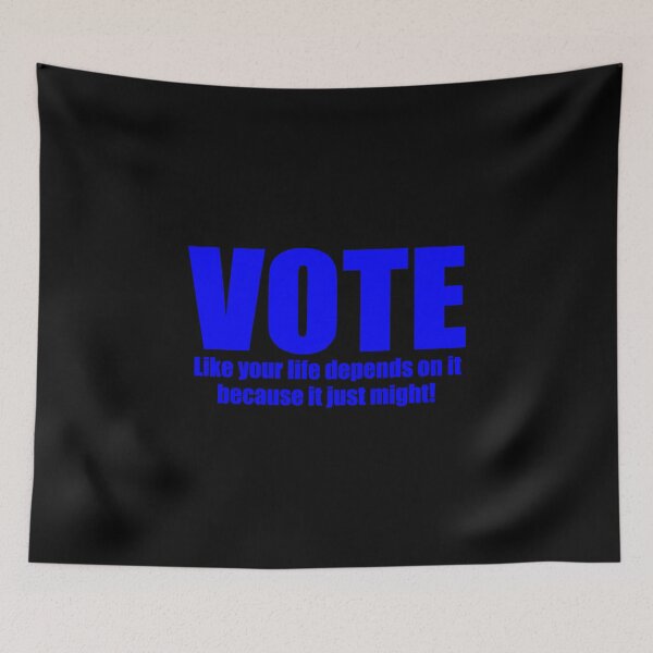 Item preview, VOTE like your life depends on it - it might (blue) designed and sold by SammyBad.